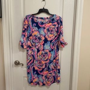 Lilly Pulitzer Flowers and Shells Dress.